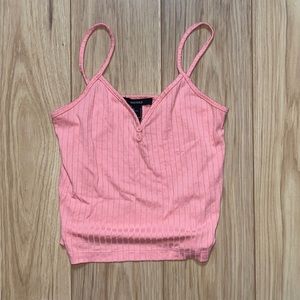 Forever 21 Bubblegum Pink Crop Top